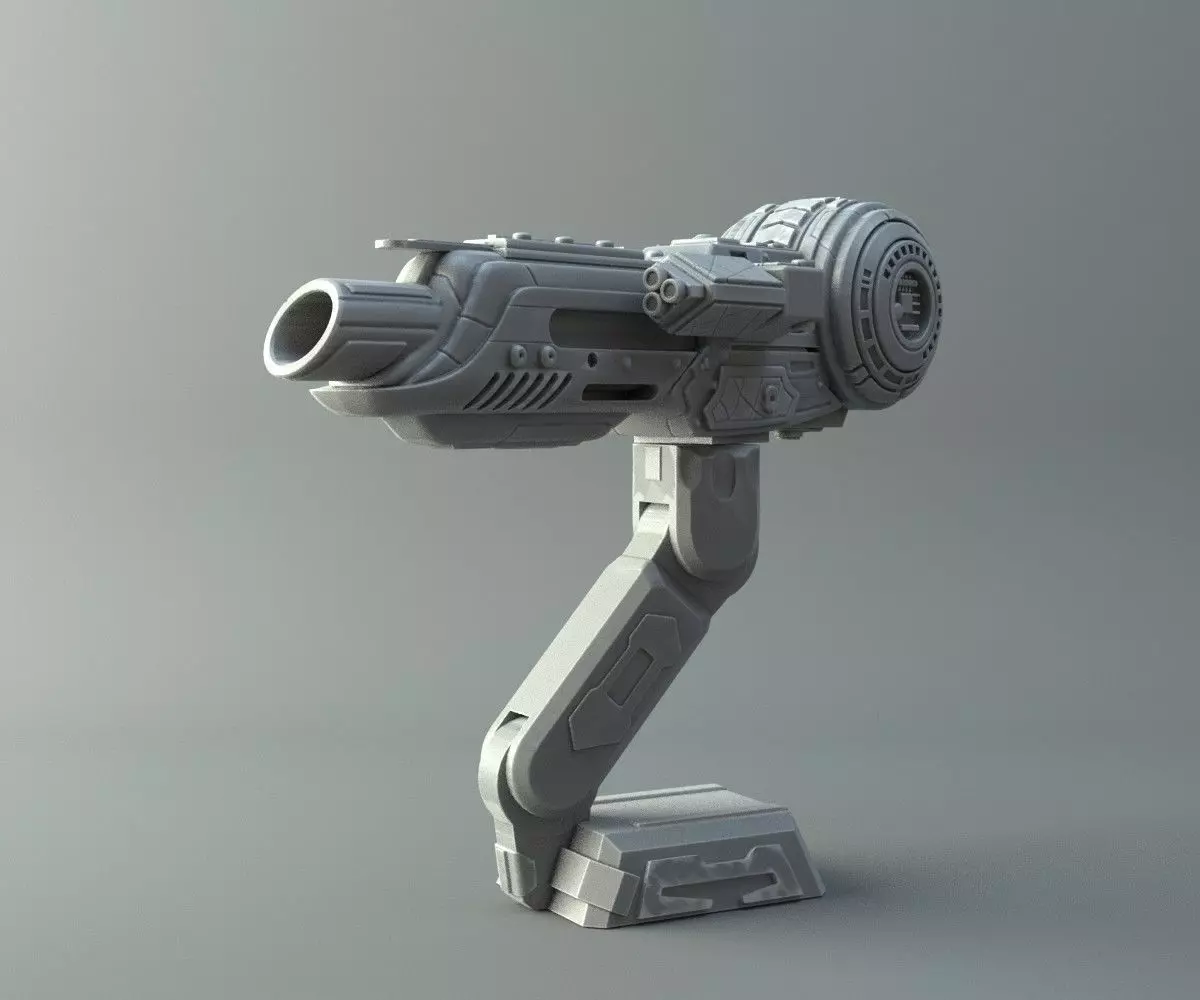 Predator Shoulder Cannon 3D print model_0