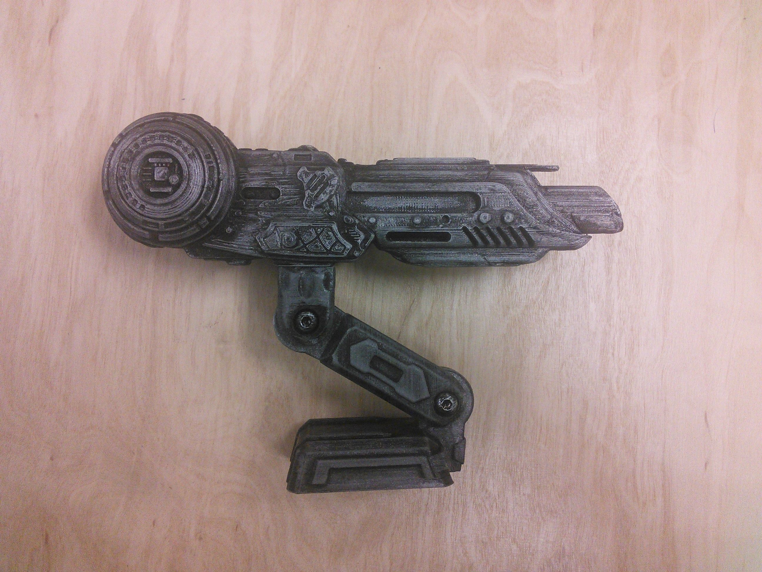 Predator Shoulder Cannon 3D print model_7
