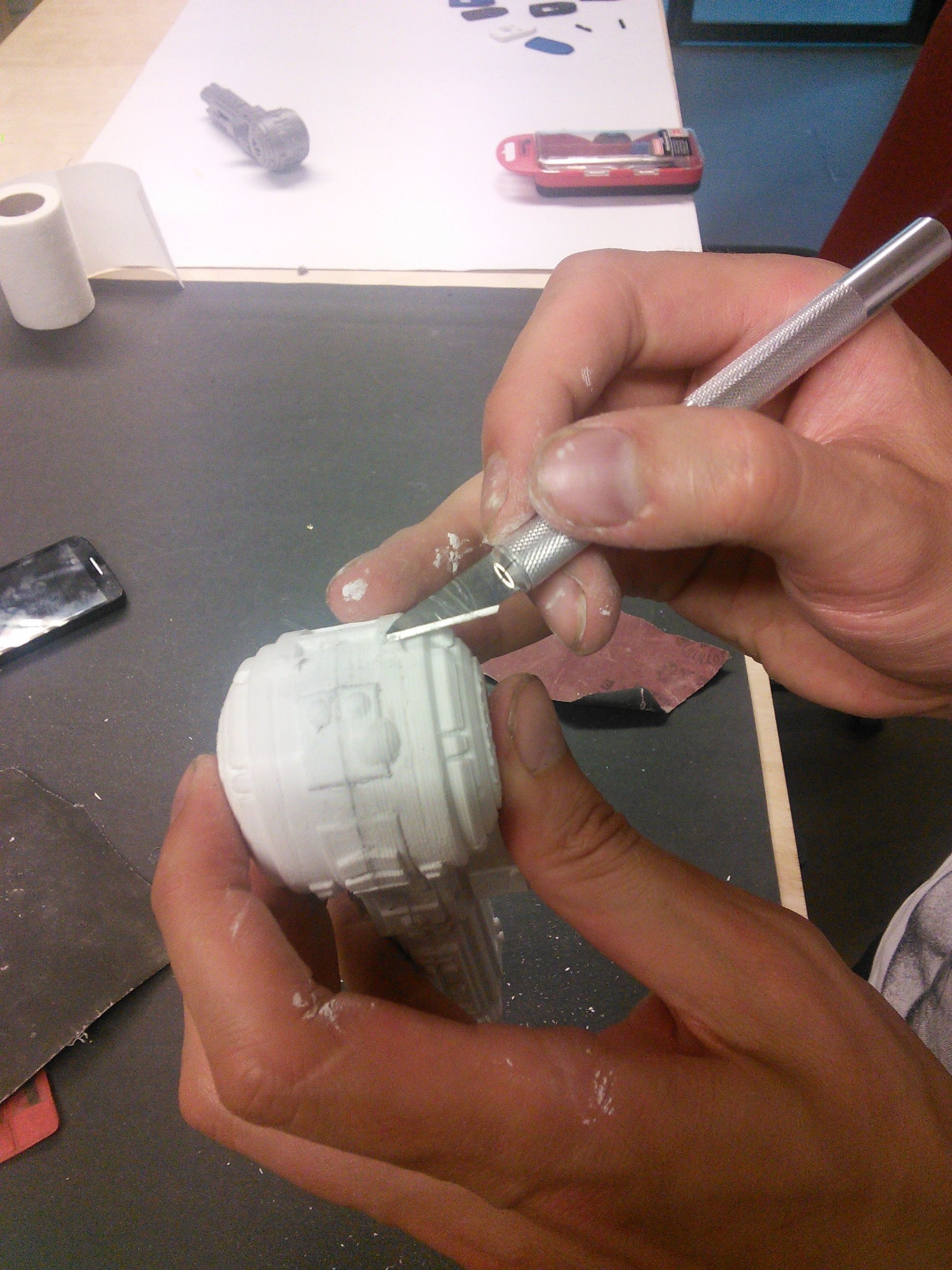 Predator Shoulder Cannon 3D print model_4