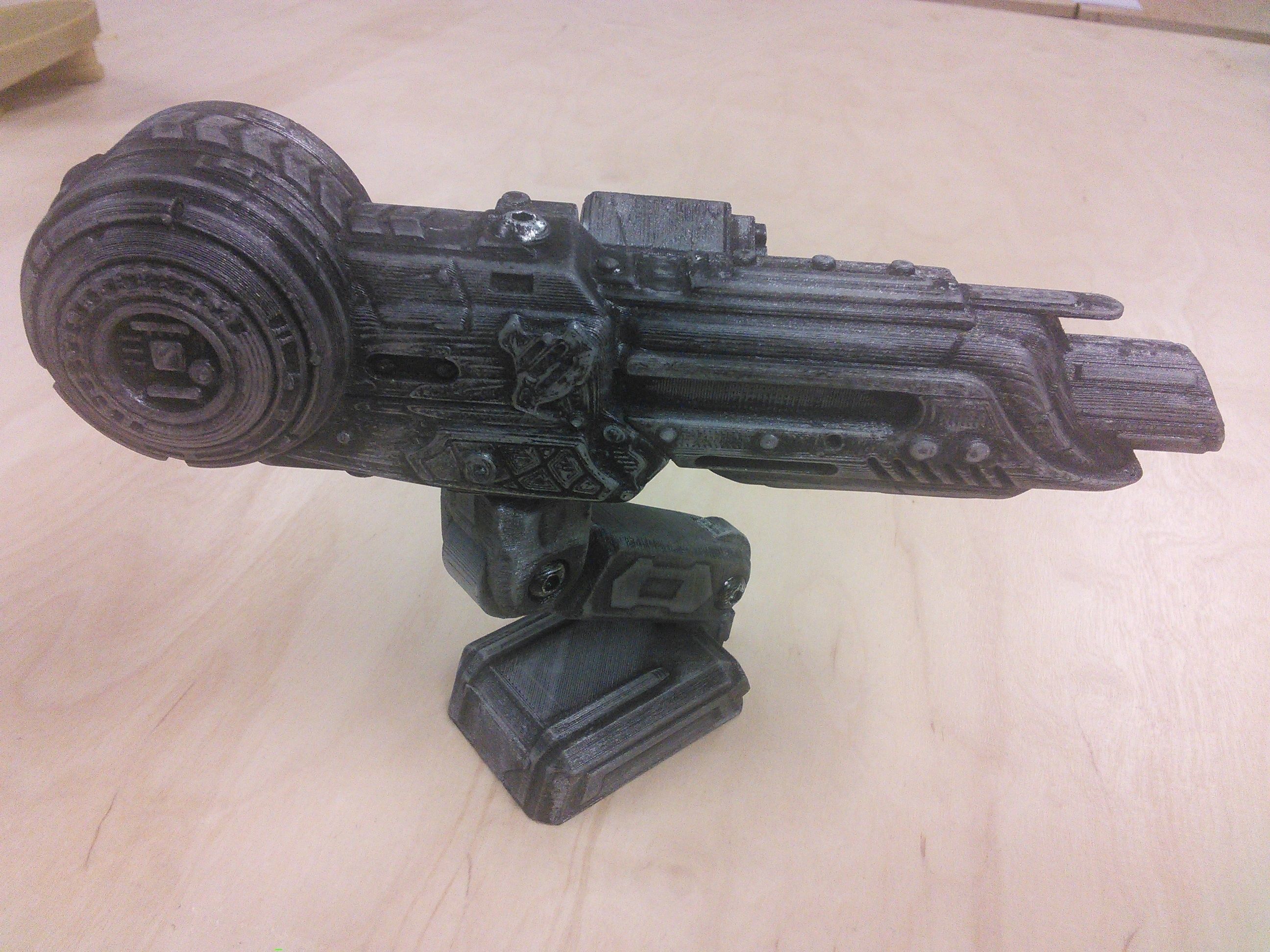 Predator Shoulder Cannon 3D print model_6