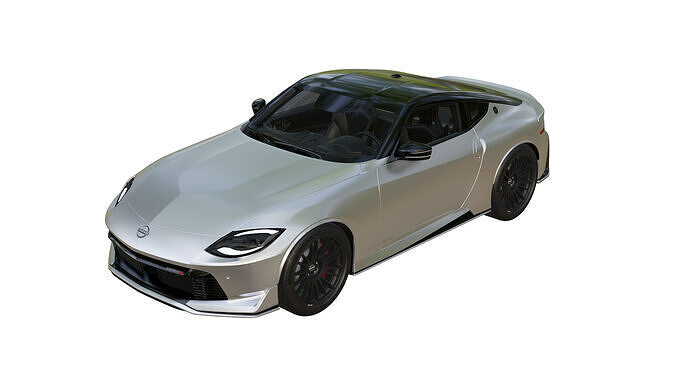 Nissan Z NISMO 2024 Low-poly 3D model