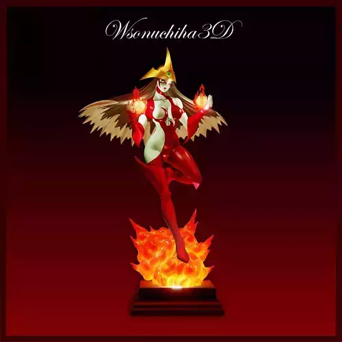 Elemental HERO Burstinatrix - Figure - YU-GI-OH - GX 3D print model