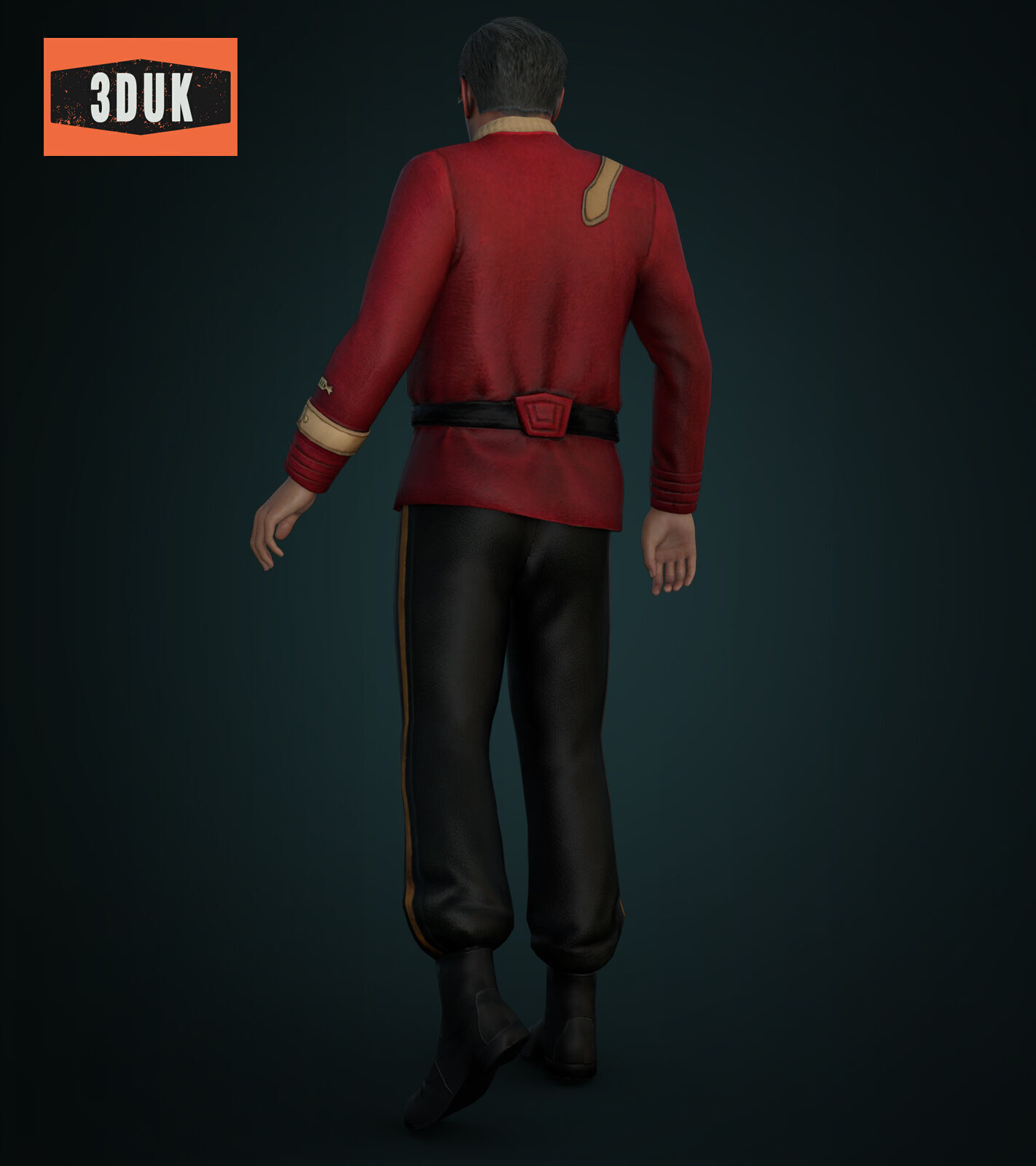 WOK Scotty For G8M 3D model_2