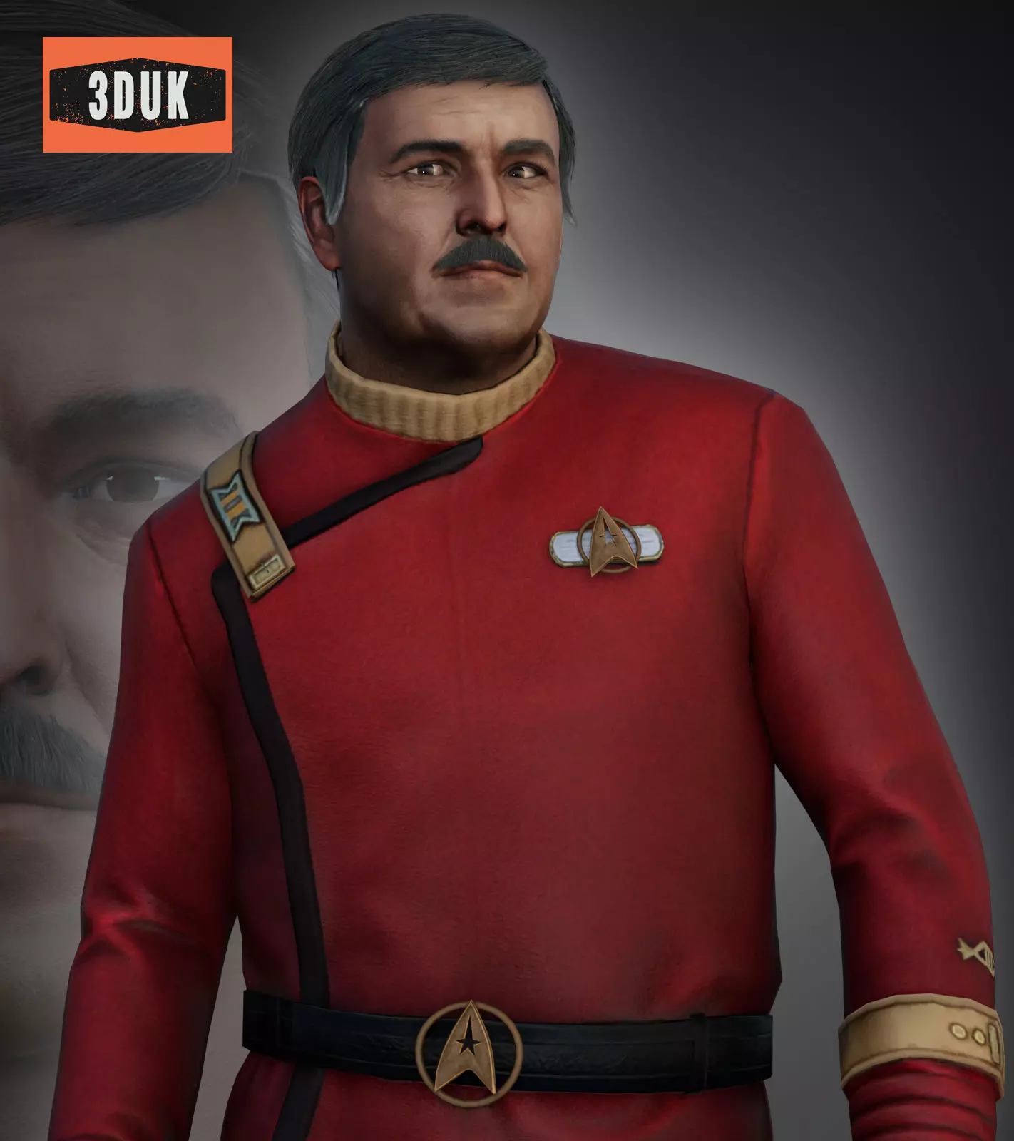 WOK Scotty For G8M 3D model_0