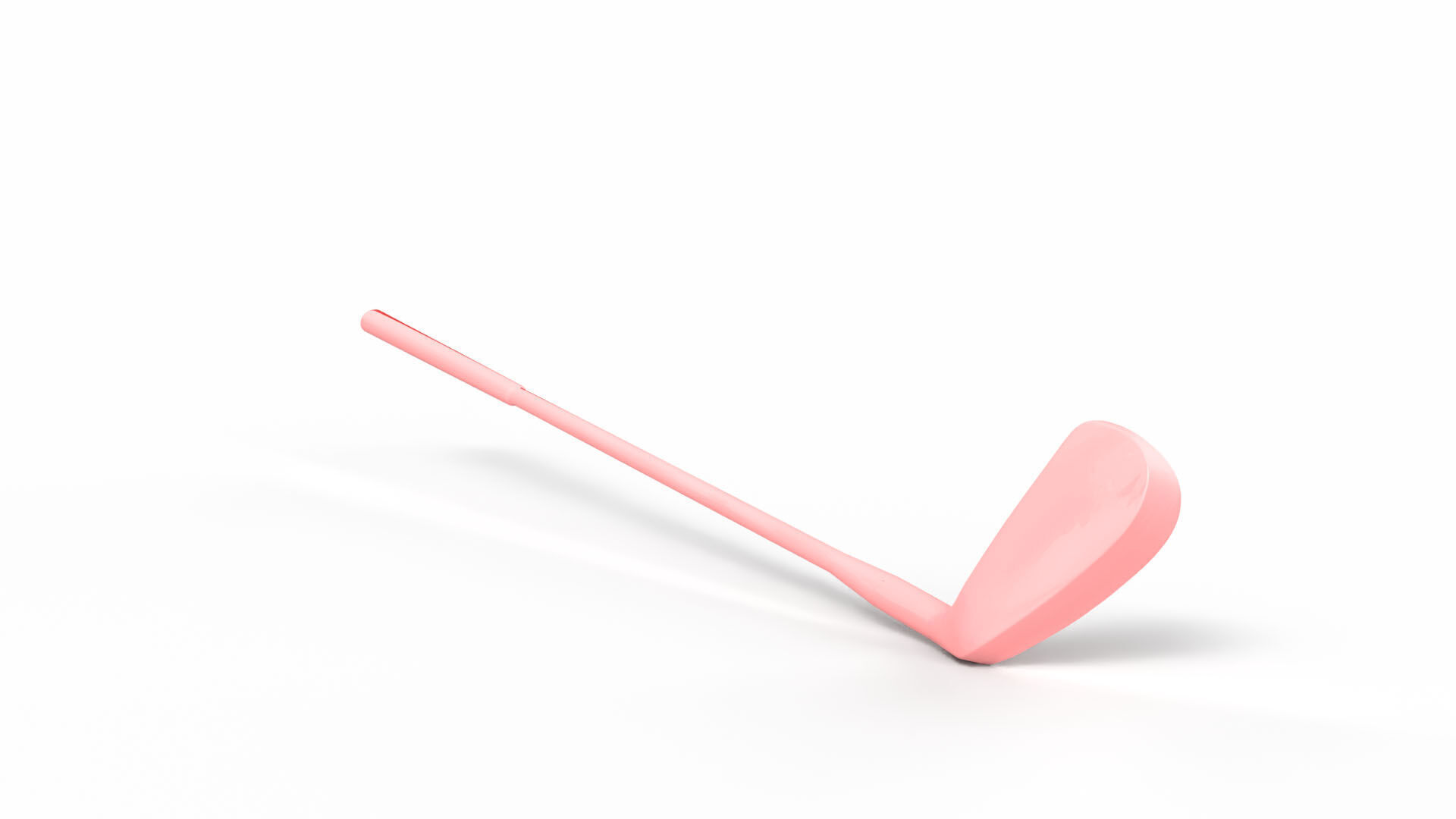 Golf Bat Low-poly 3D model_2