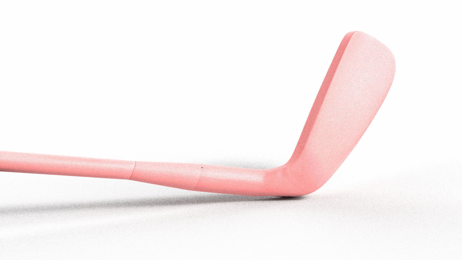 Golf Bat Low-poly 3D model_5