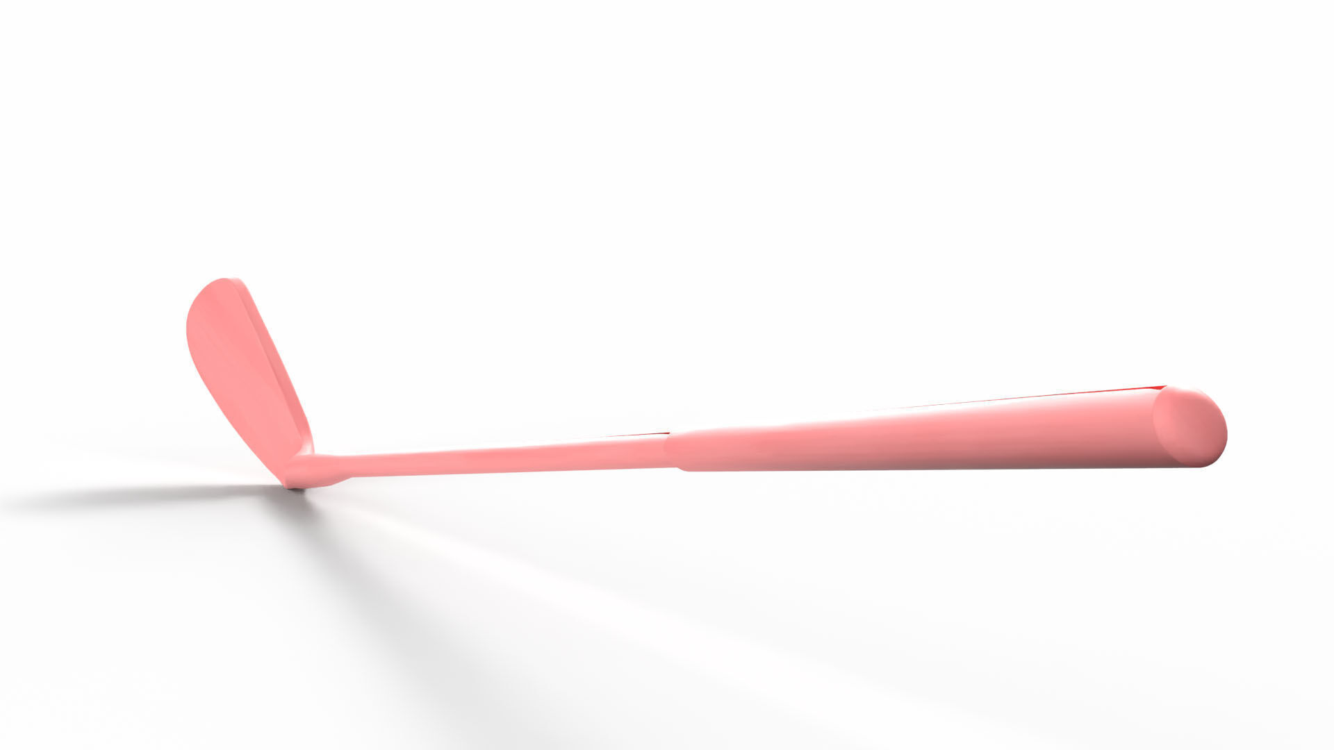 Golf Bat Low-poly 3D model_4