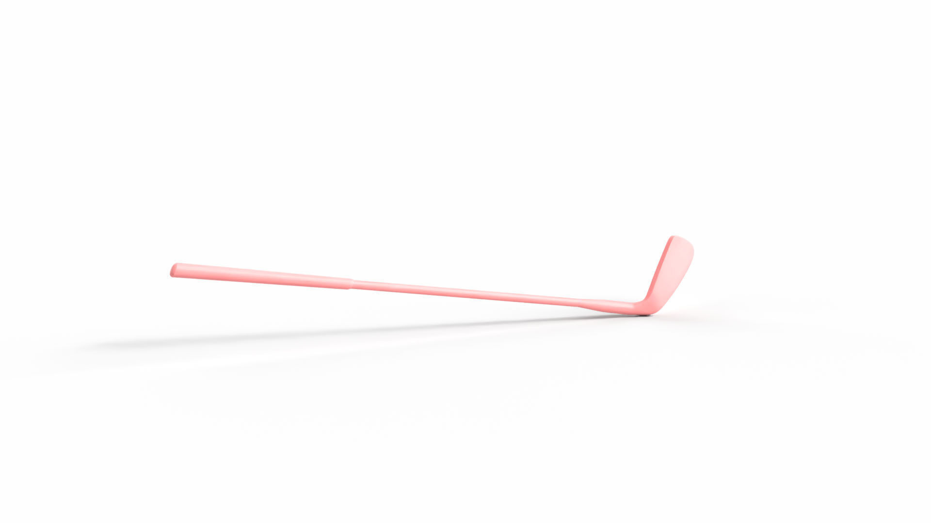 Golf Bat Low-poly 3D model_1