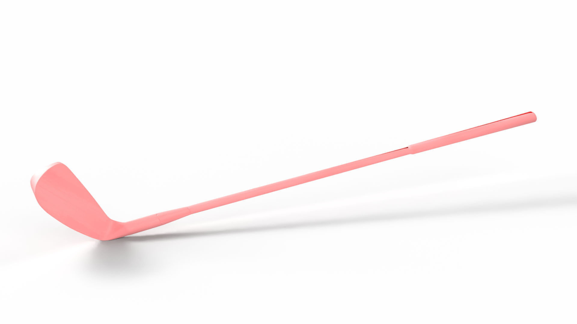 Golf Bat Low-poly 3D model_3