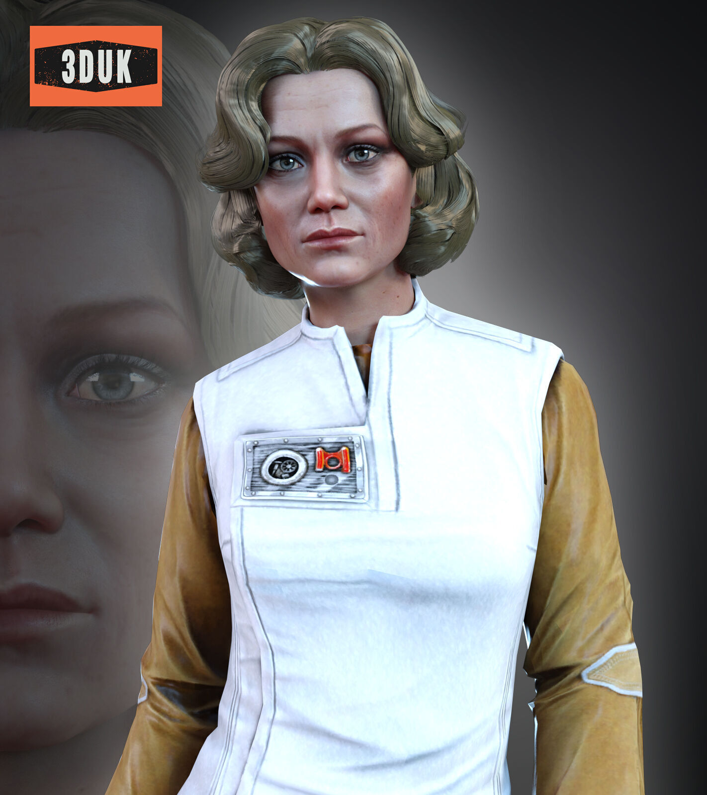 WOK Carol Marcus For G8F 3D model_1