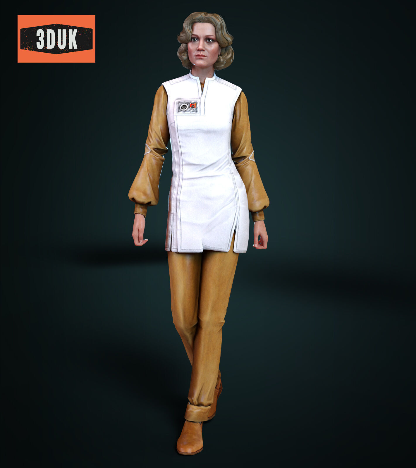 WOK Carol Marcus For G8F 3D model_3