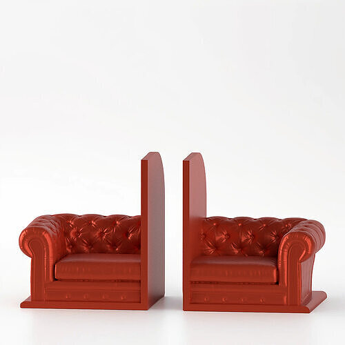 Sofa Bookends 3D print model
