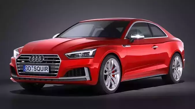 Audi S5 Coupe 2017 3D model