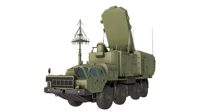 5N63S Radar Flap Lid B 3D model