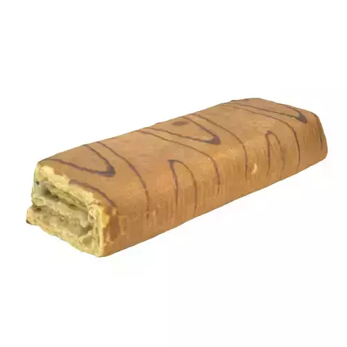 Sweet Roll Pastry Low-poly 3D model