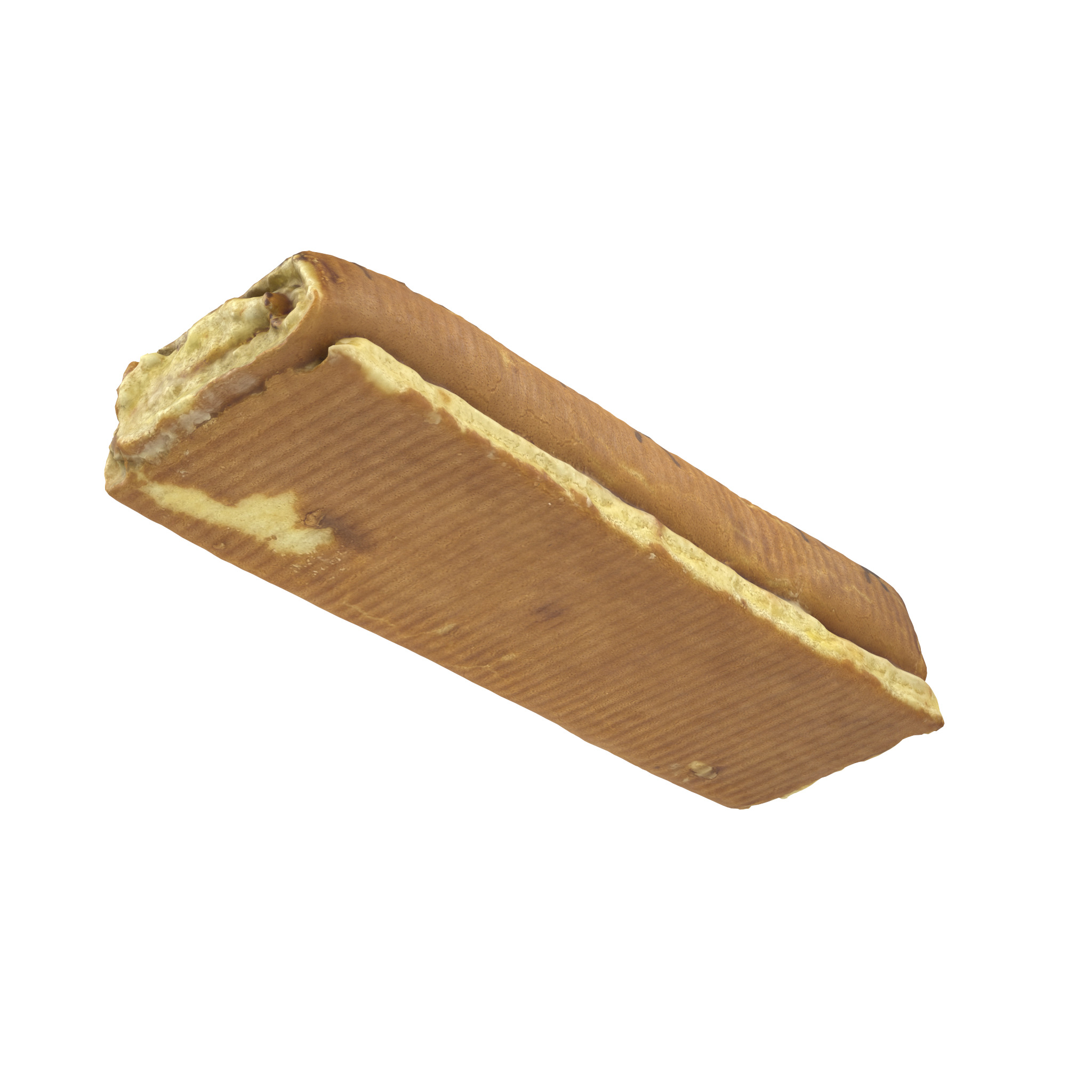 Sweet Roll Pastry Low-poly 3D model_4