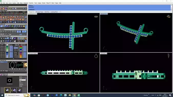 Cross Pendant 3dm and stl file  3D print model