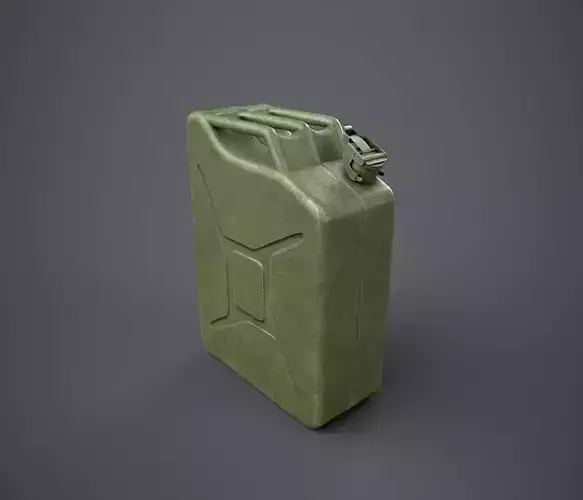 Jerry Can Low-poly 3D model