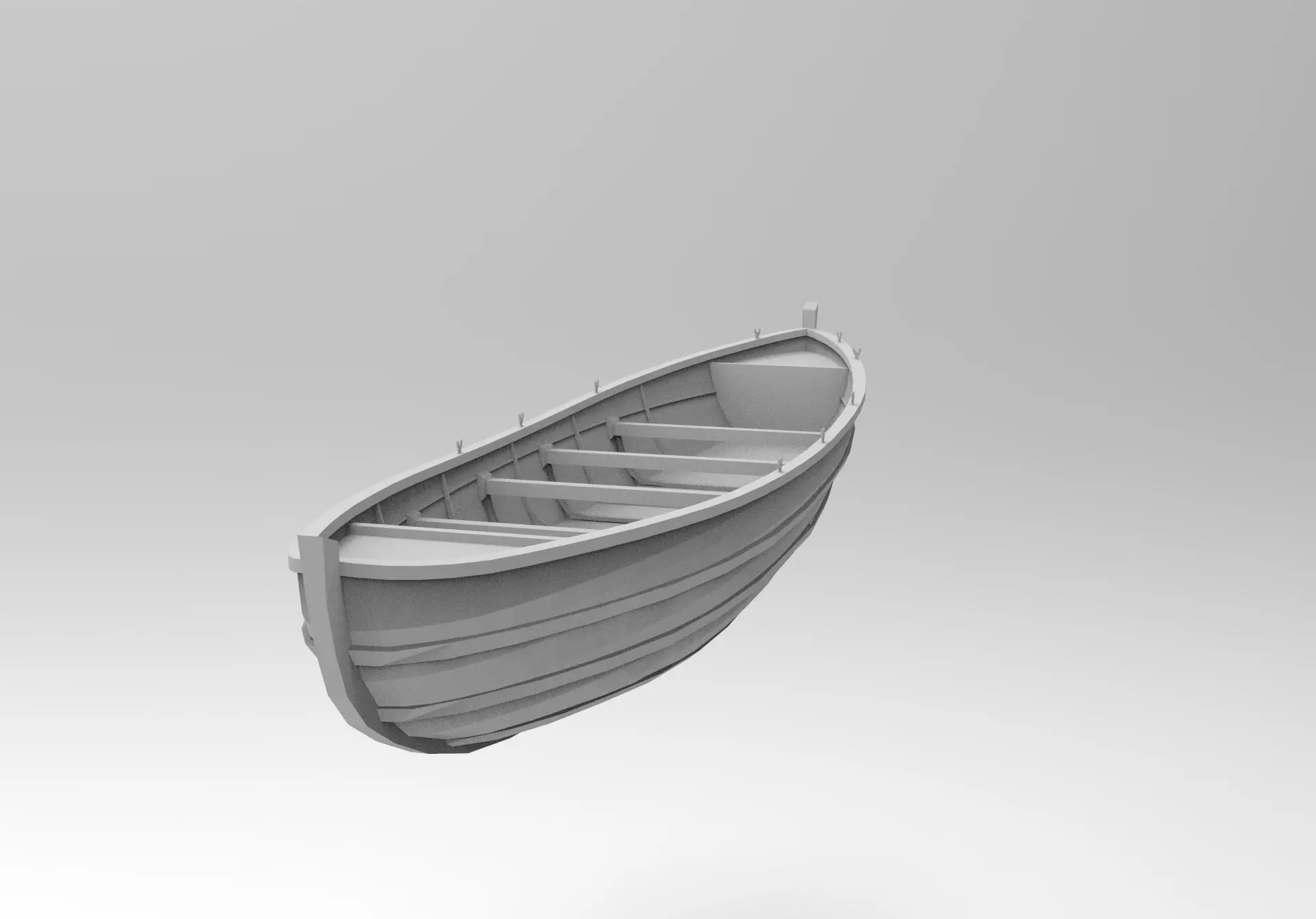Boat Bote 3D print model_0