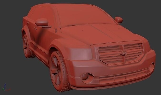 Dodge Caliber 2010 3D print model