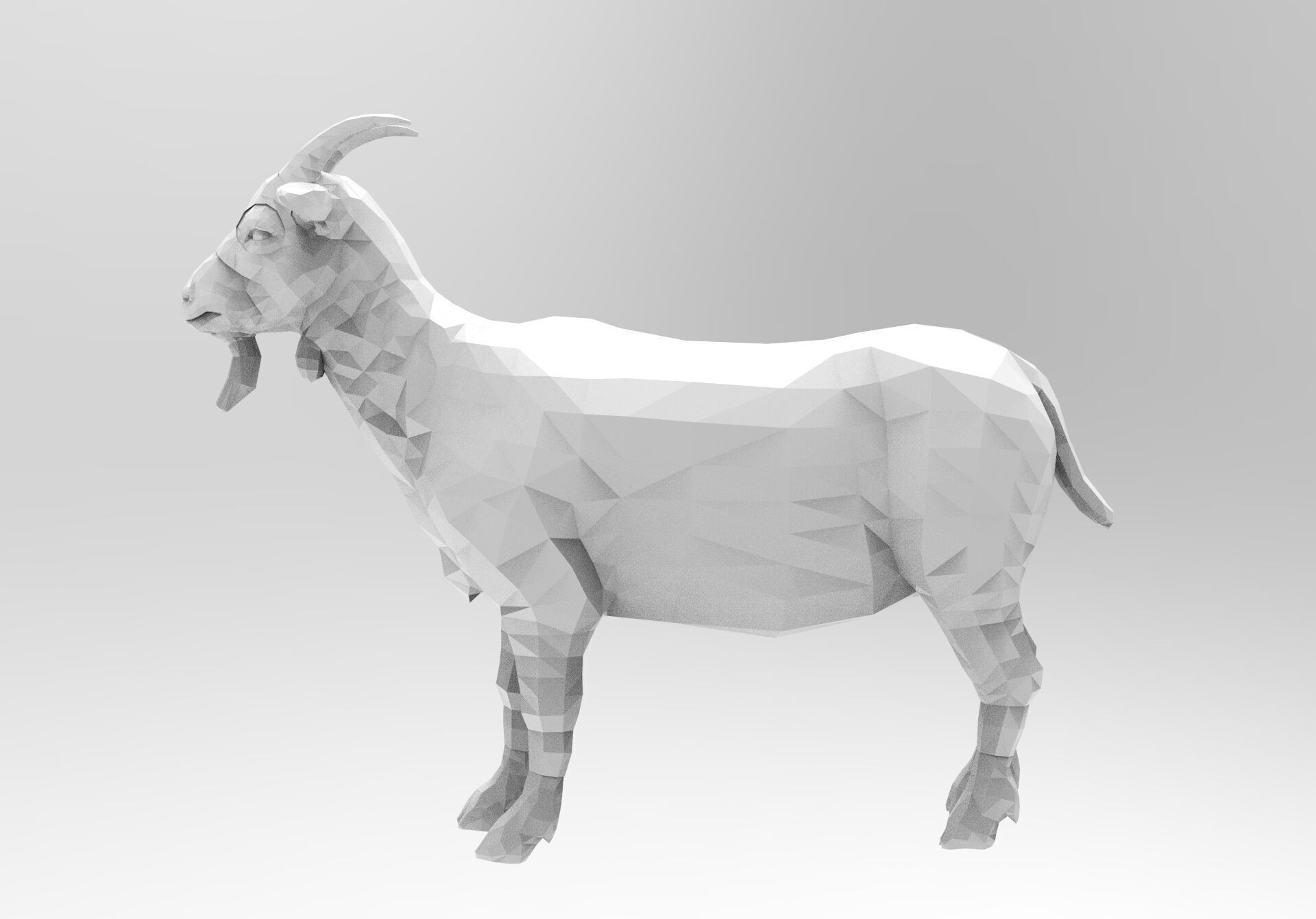 Goat - Cabra 3D print model_1