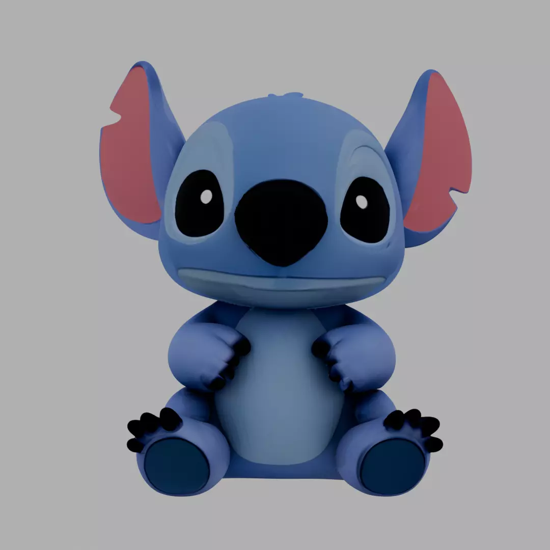 Stitch Printable 3D Model 3D print model
