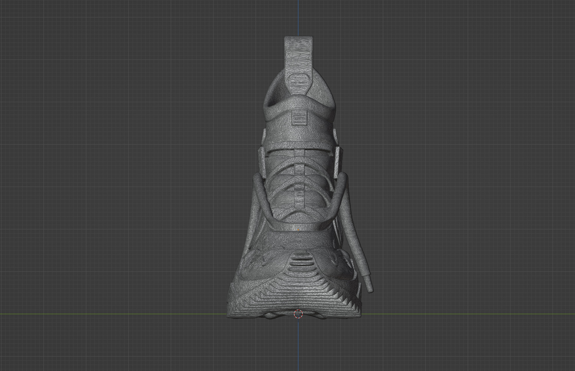 Nike concept sneakers 3D model_12