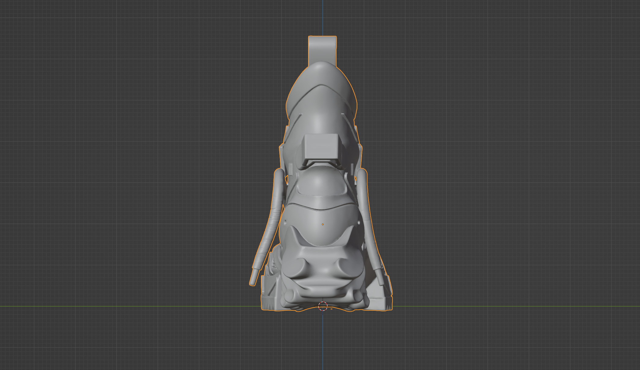 Nike concept sneakers 3D model_7