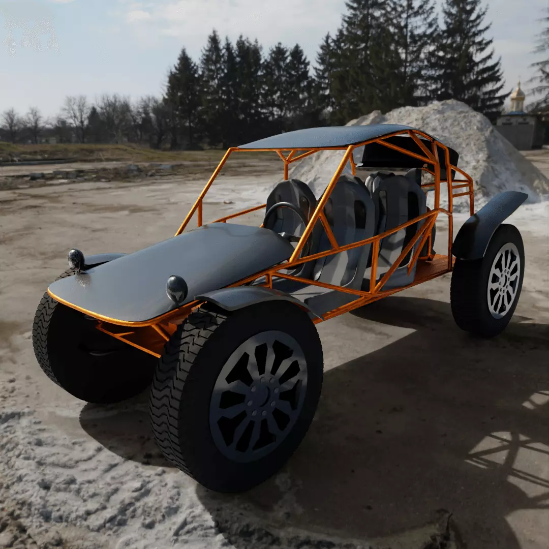 Dune Buggy 3D model