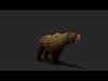 Realistic Animated Bear v2 Low-poly 3D model_1