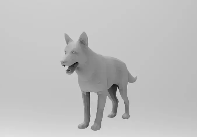 DOG - Aleman 3D print model