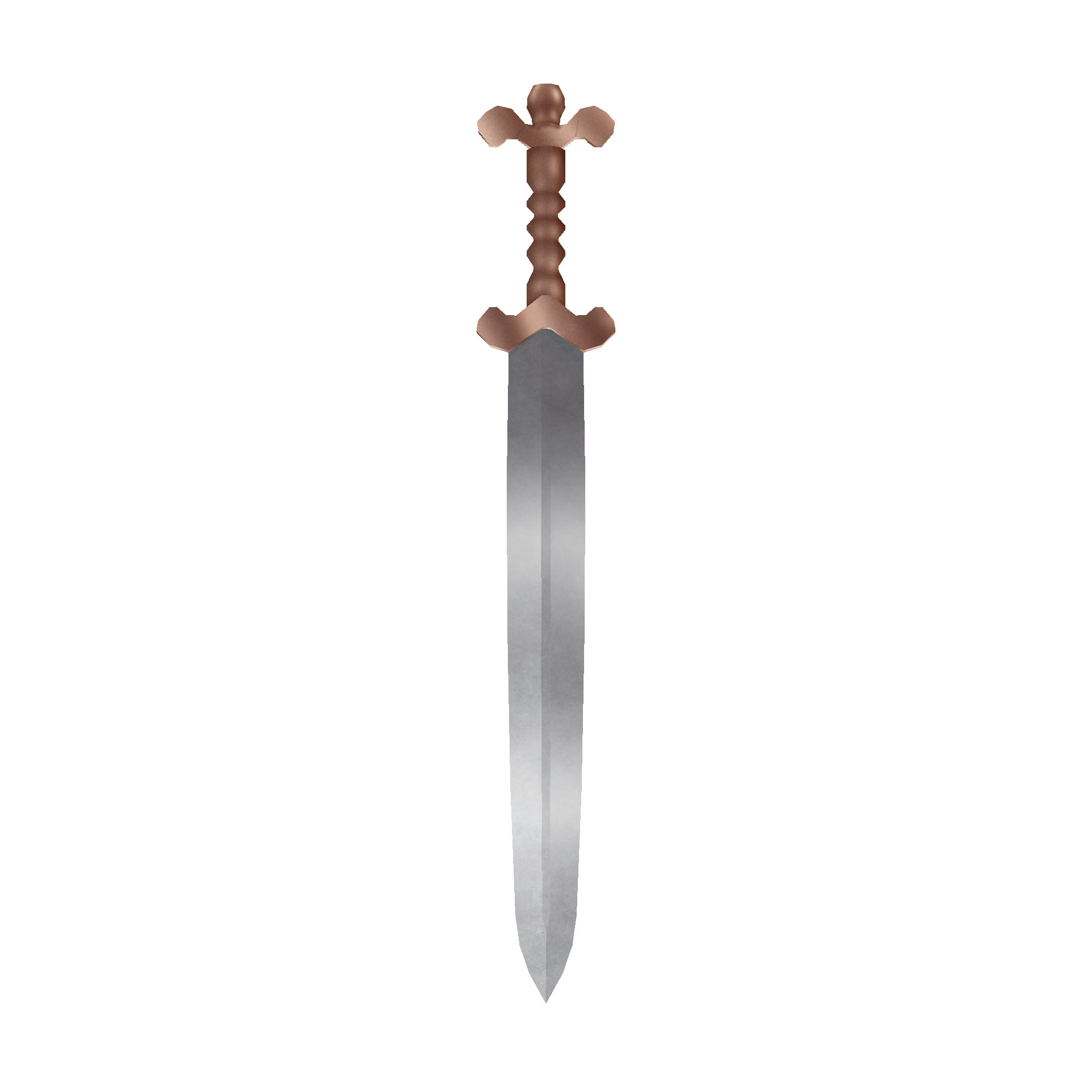 Hand Painted Swords Pack 4 Low-poly 3D model_5