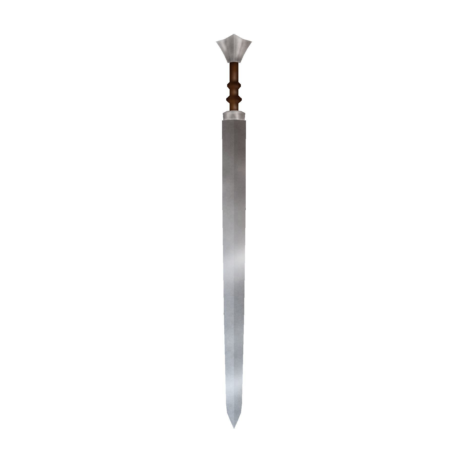 Hand Painted Swords Pack 4 Low-poly 3D model_2