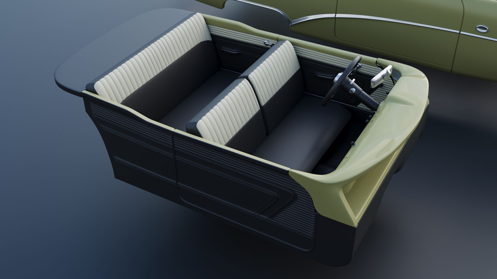 Buick Special 2-Door Sedan 1954 3D print model_25