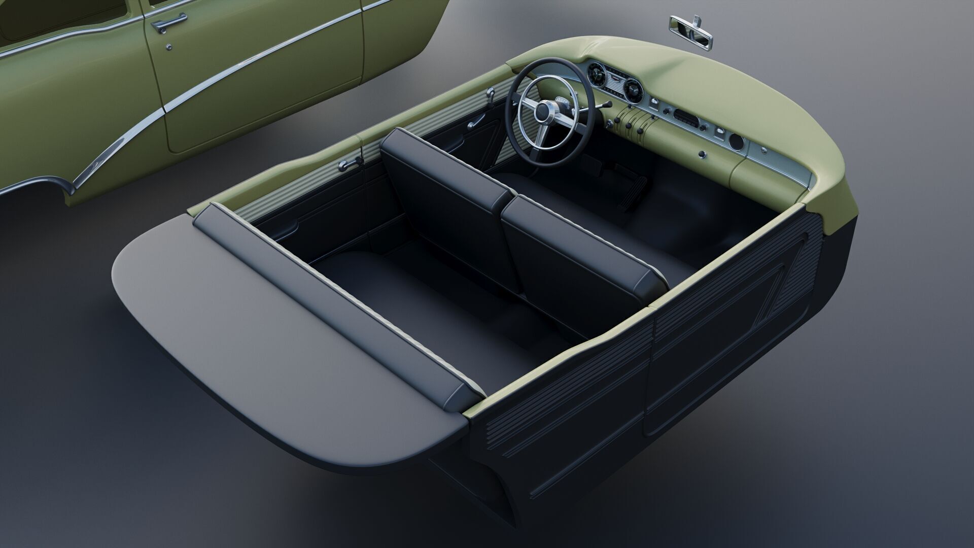 Buick Special 2-Door Sedan 1954 3D print model_26