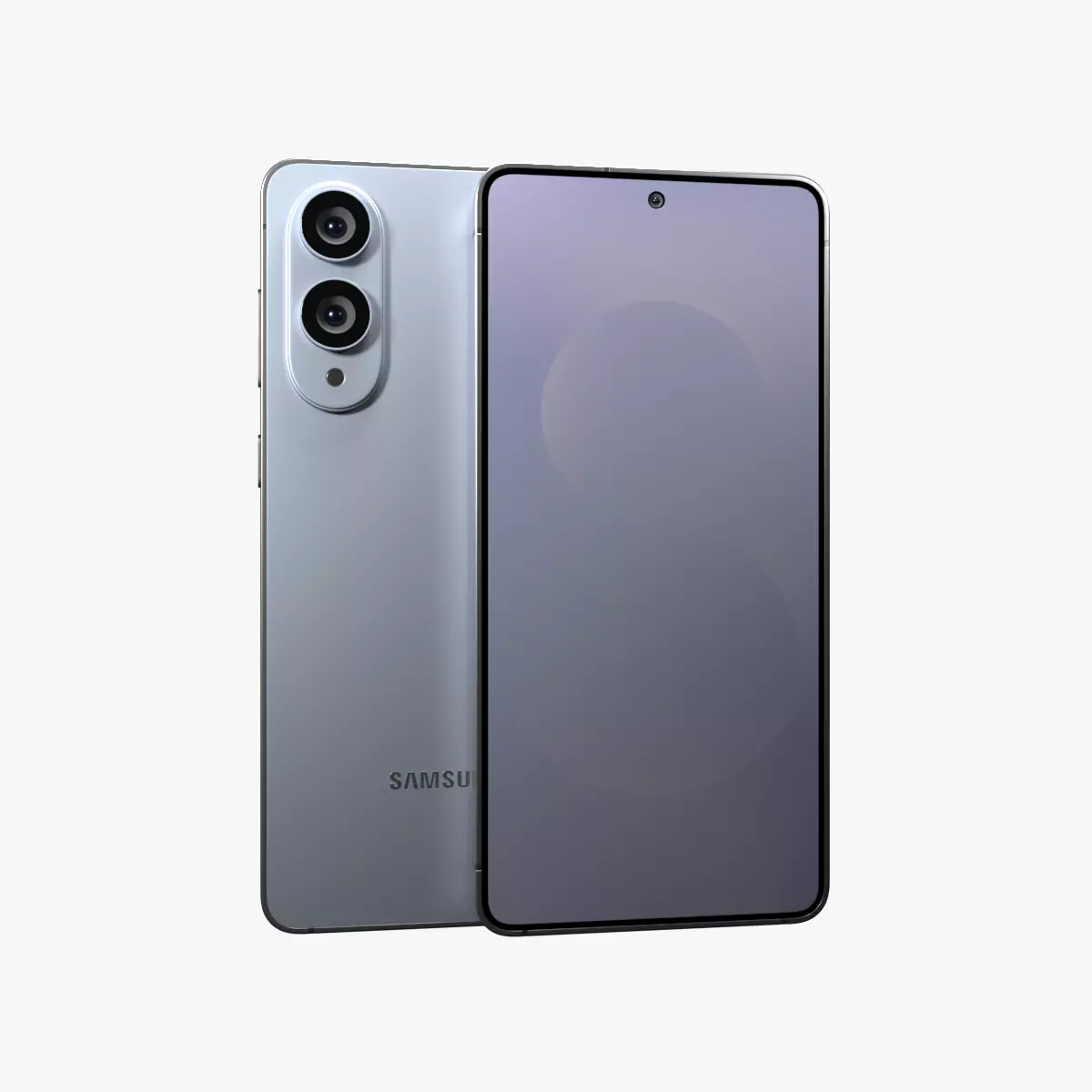 Samsung Galaxy S25 Edge Titanium Icyblue 3D model_0