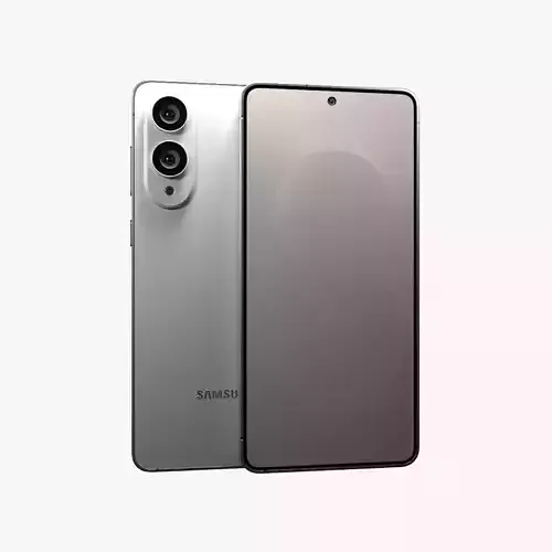 Samsung Galaxy S25 Edge Titanium Silver 3D model