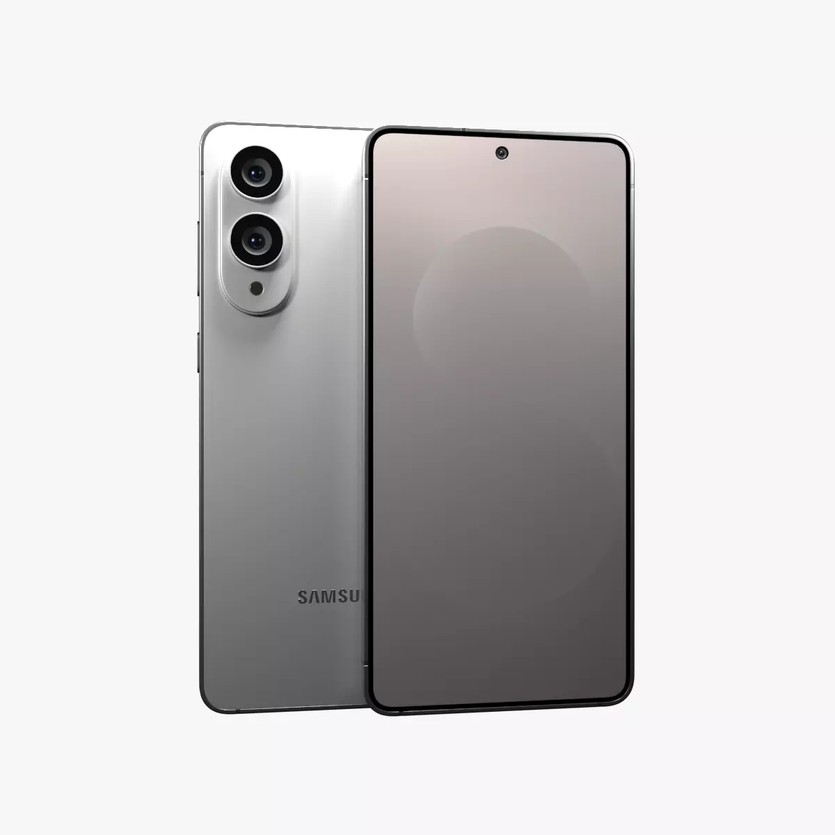 Samsung Galaxy S25 Edge Titanium Silver 3D model_0