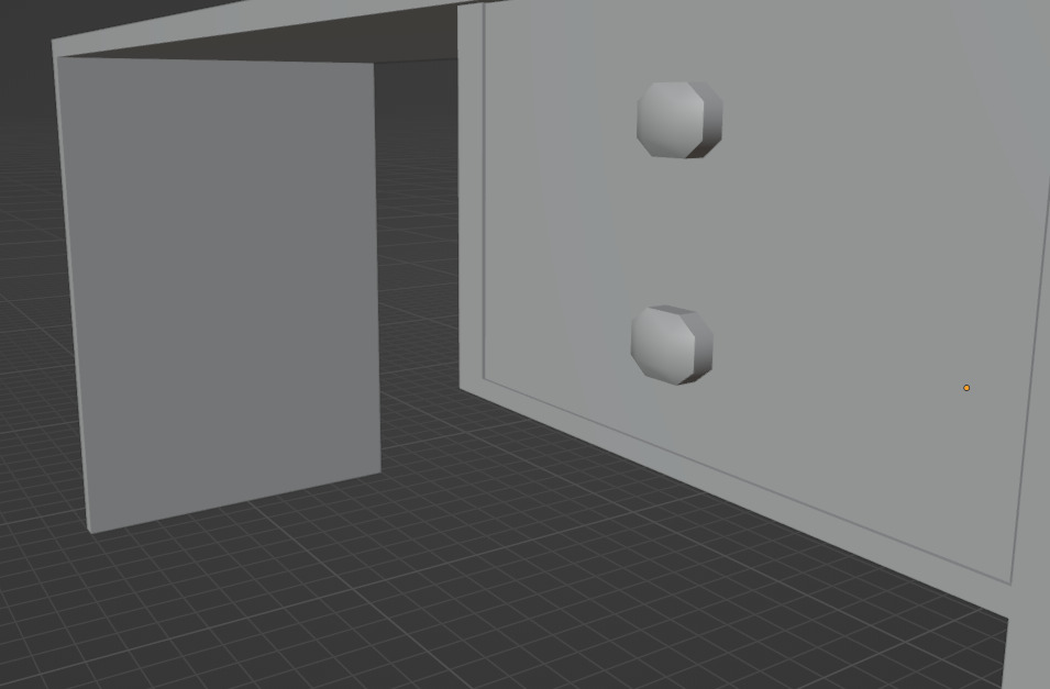 Realistic Low Poly Office Desk Scene with laptop Free low-poly 3D model_8