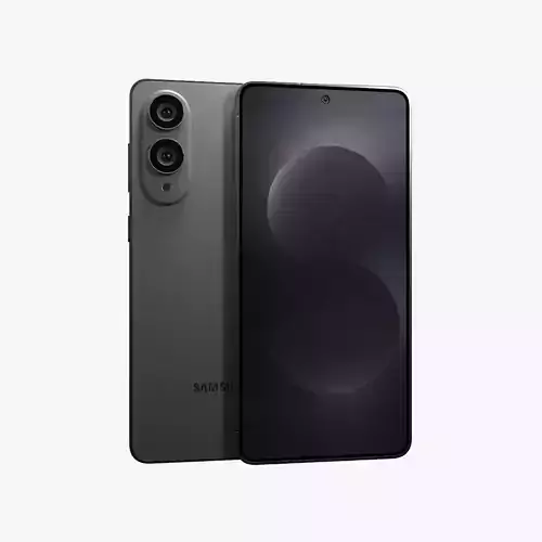 Samsung Galaxy S25 Edge Titanium Jetblack 3D model