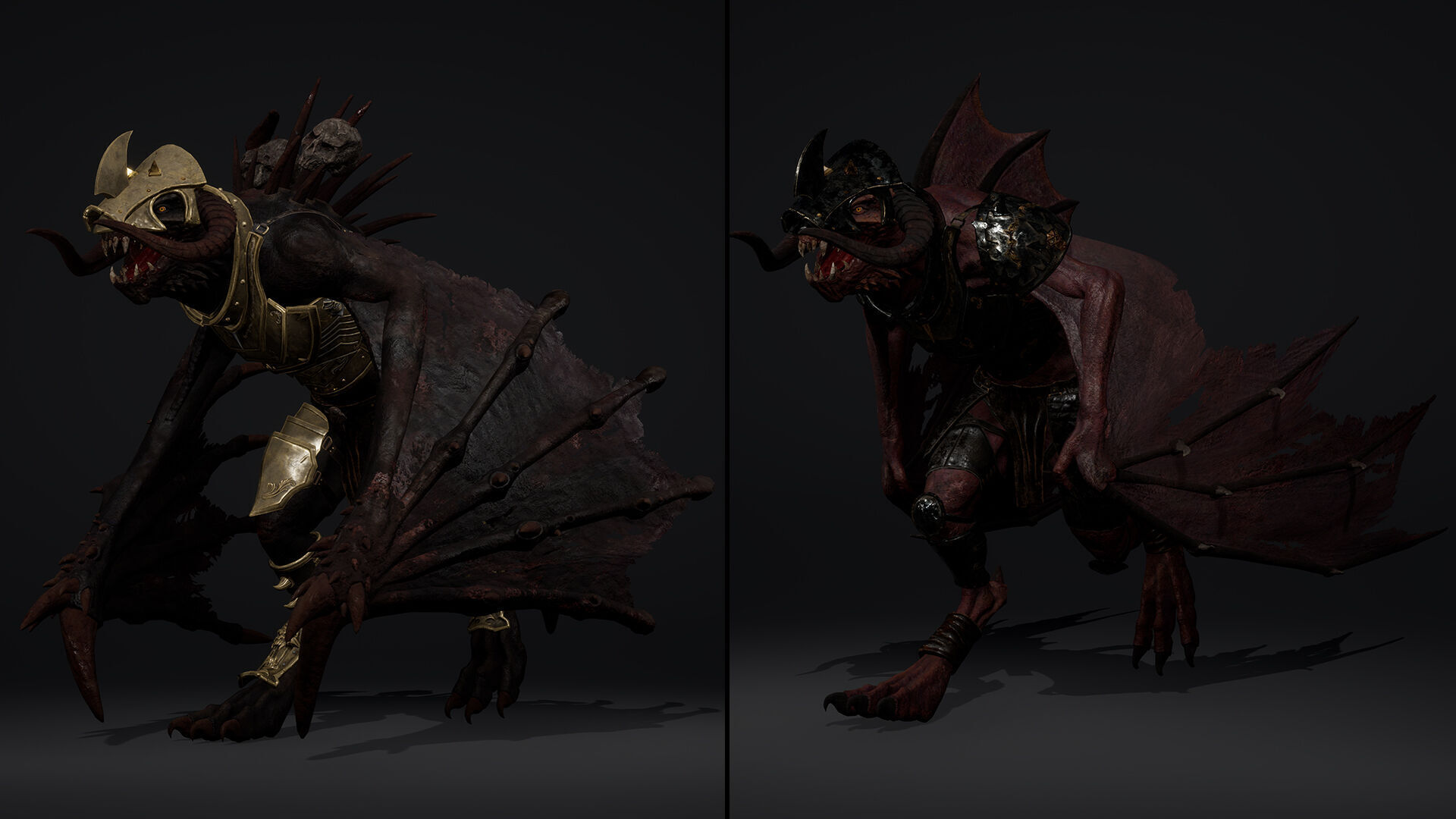 Ghost Swordman Low-poly 3D model_51