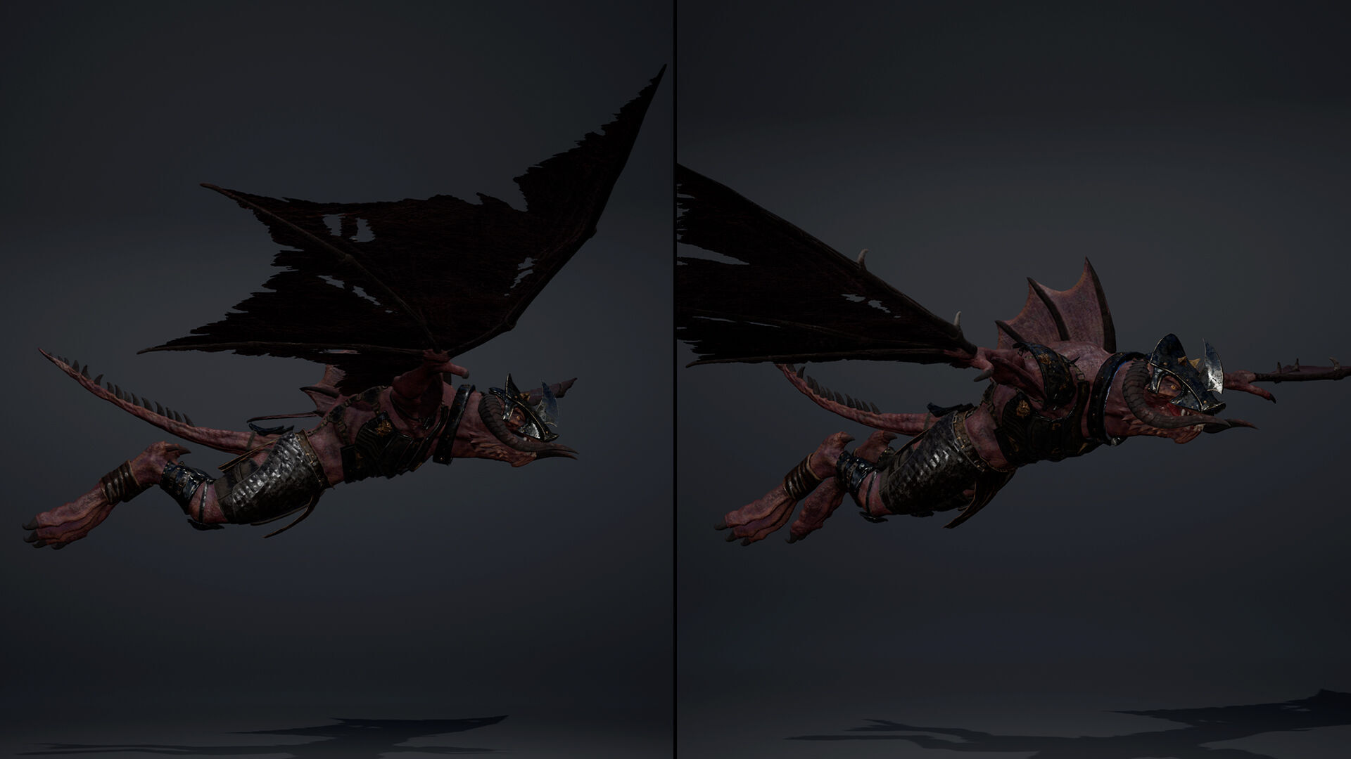 Ghost Swordman Low-poly 3D model_46