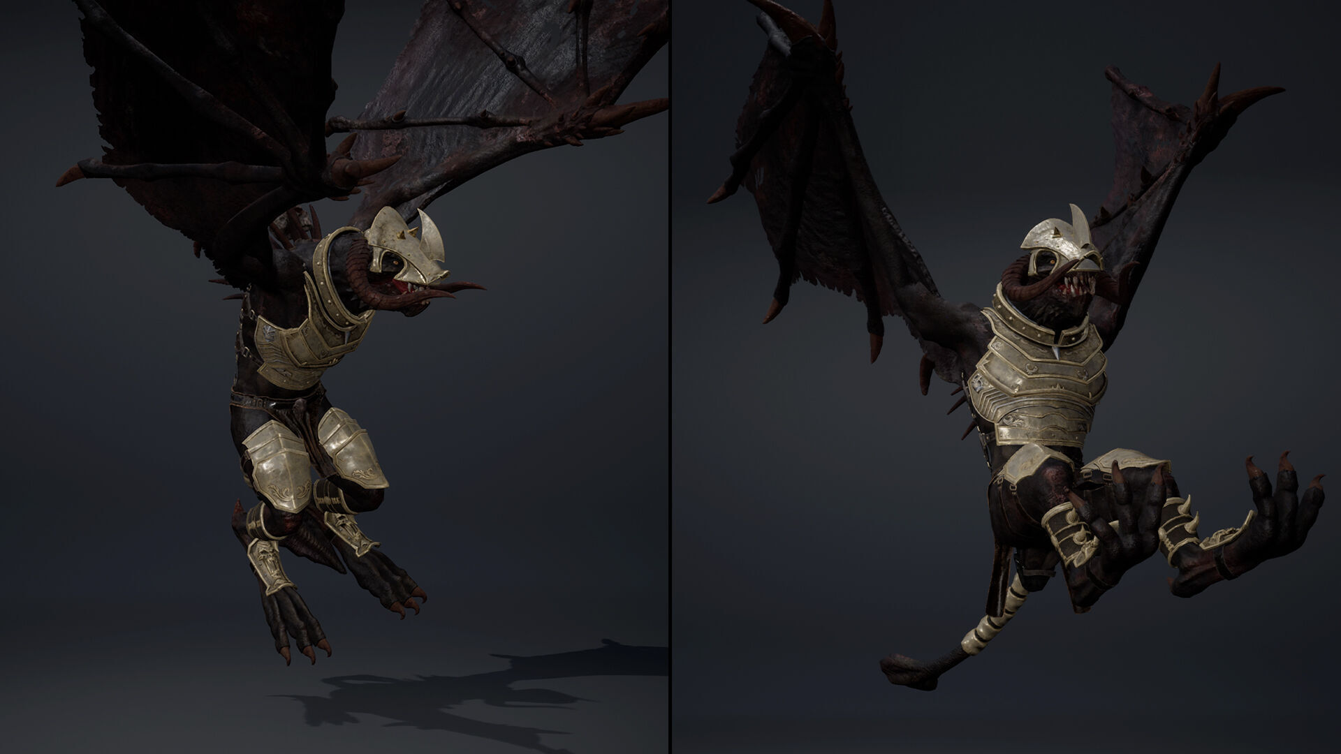 Ghost Swordman Low-poly 3D model_49