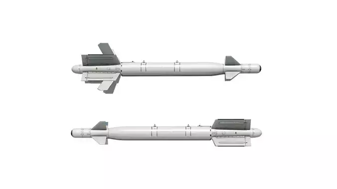 China GB5 1000 kg Laser-Guided Bomb Low-poly 3D model