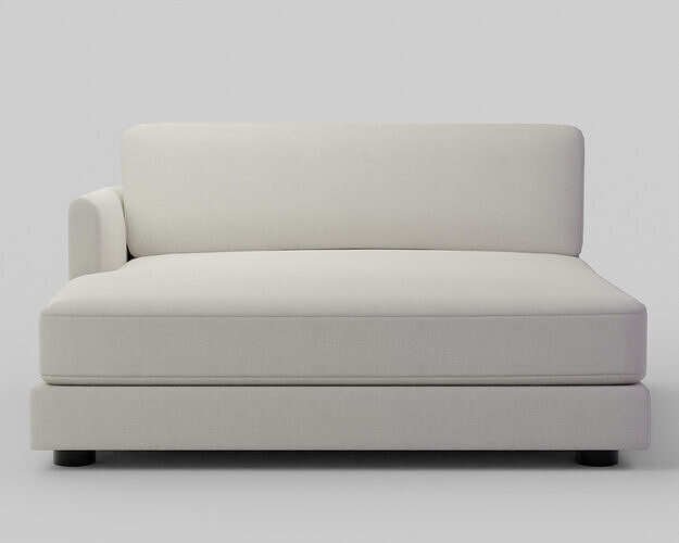 Haven LA Double Wide Chaise 3D model