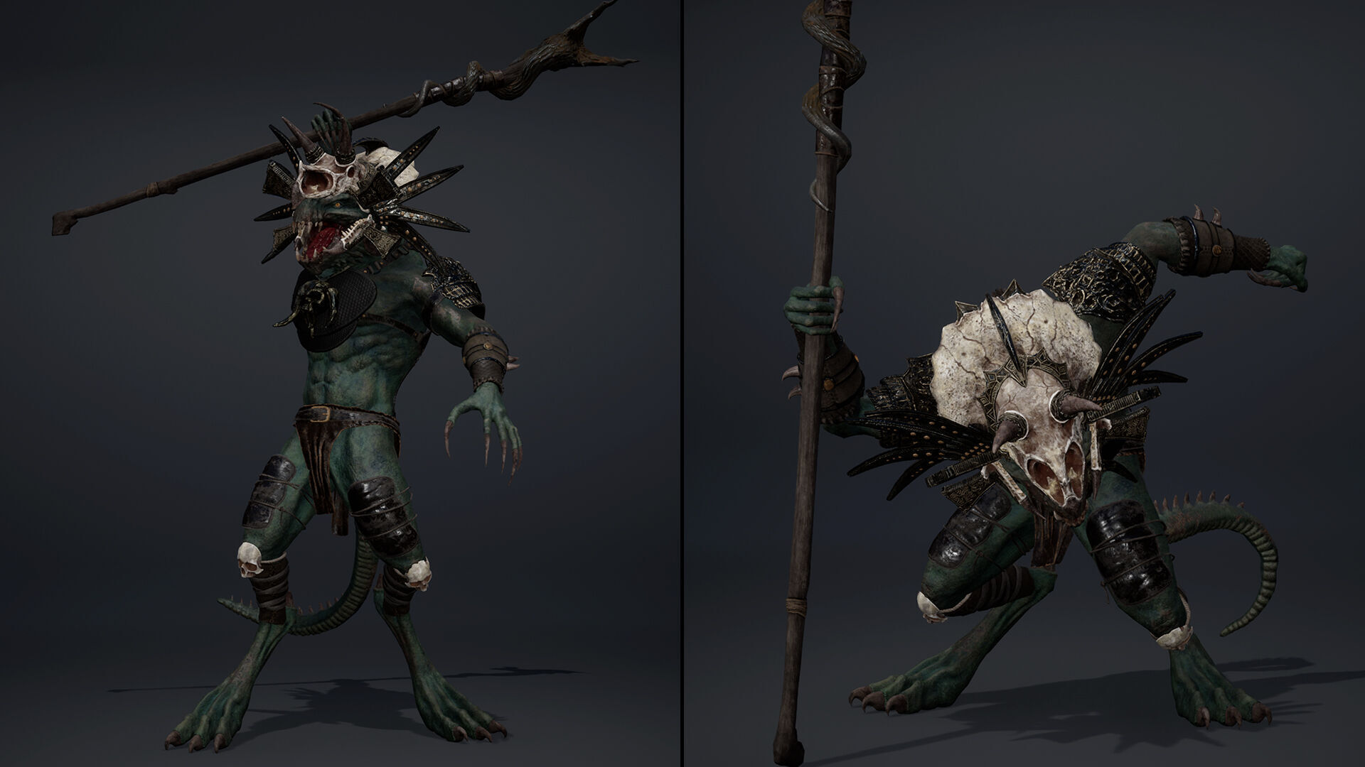 Ghost Mage Low-poly 3D model_25