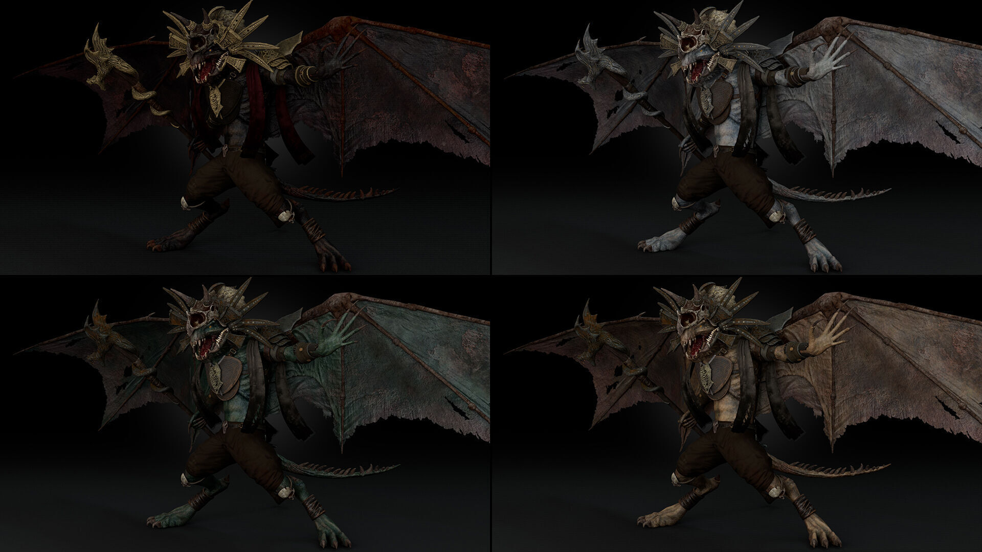 Ghost Mage Low-poly 3D model_51