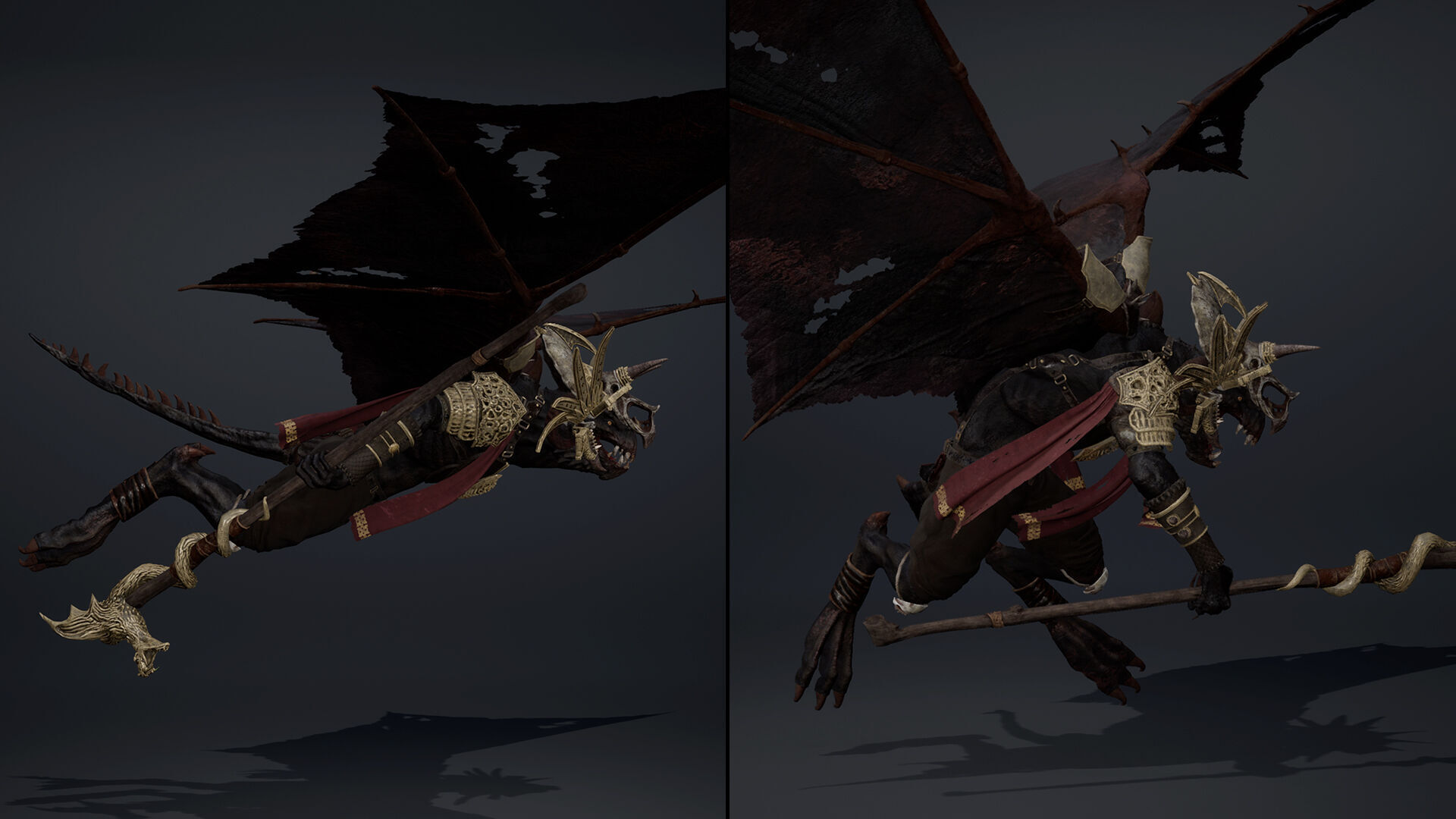 Ghost Mage Low-poly 3D model_31