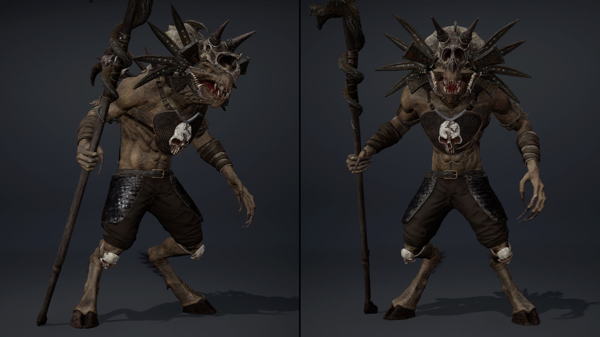 Ghost Mage Low-poly 3D model_27