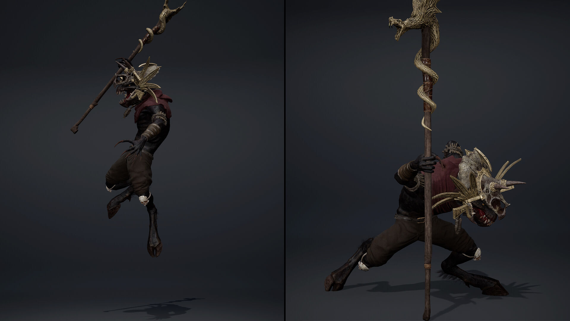 Ghost Mage Low-poly 3D model_23